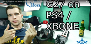 Logitech G27 on PS4 and Xbox ONE with Force Feedback ! - Reasnow